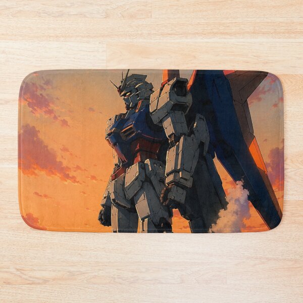 Item preview, Sunset Launch Pad - Retro Mecha Anime designed and sold by bapupa.