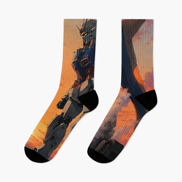 Item preview, Sunset Launch Pad - Retro Mecha Anime designed and sold by bapupa.