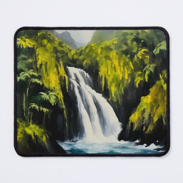 Item preview, Idyllic waterfall designed and sold by Island Art Studios.