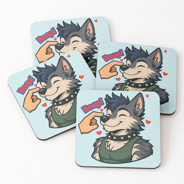 Item preview, Boop the Snoot Anthro Wolf designed and sold by BlueBullBazaar.