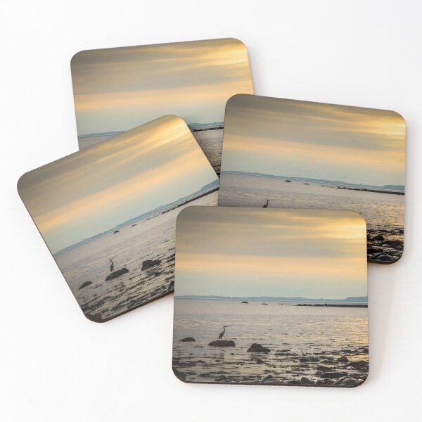 Item preview, Heron on the Beach at Sunset designed and sold by heidipics.