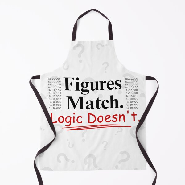 Item preview, Figures Match Logic Doesnt Funny Accounting Audit Humor Design designed and sold by FCA SIR MERCH .