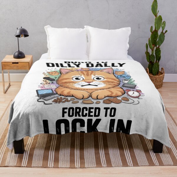 Item preview, Born to Dilly Dally Forced to Lock In designed and sold by OlizaPrint.