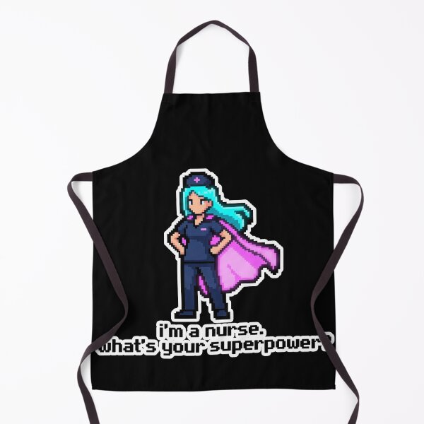 Item preview, Nurse Superpower Gaming Sticker - Retro Pixel Anime Art for Healthcare Workers designed and sold by Osmose-Studio.