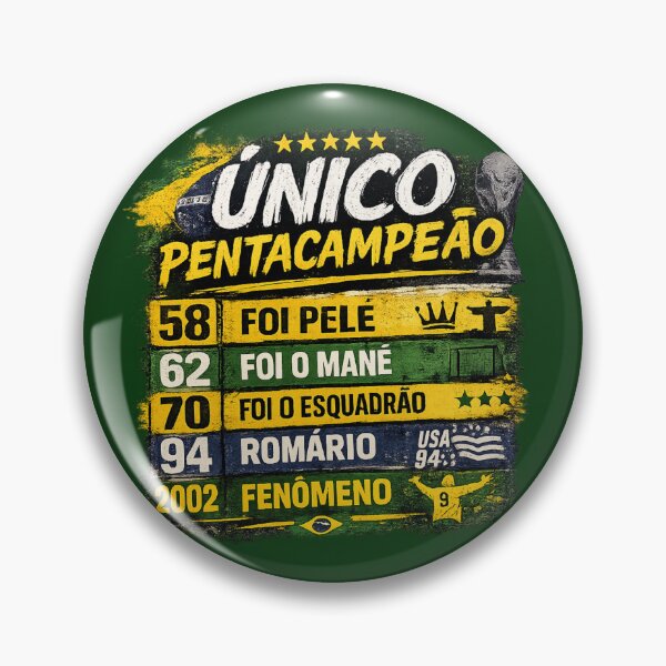 Item preview, Único Pentacampeão designed and sold by VestBeer.