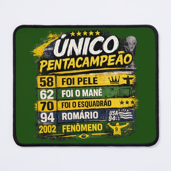 Item preview, Único Pentacampeão designed and sold by VestBeer.