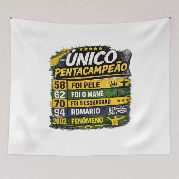 Item preview, Único Pentacampeão designed and sold by VestBeer.