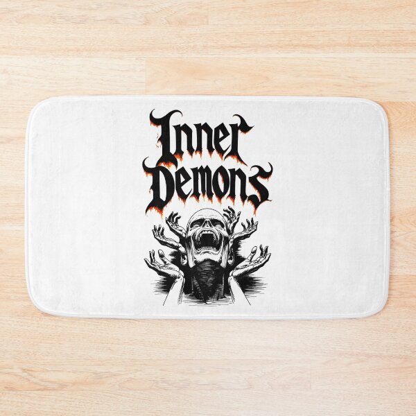Item preview, Inner Demons Distressed Fire - Gothic Typography designed and sold by Dhenin Studio.