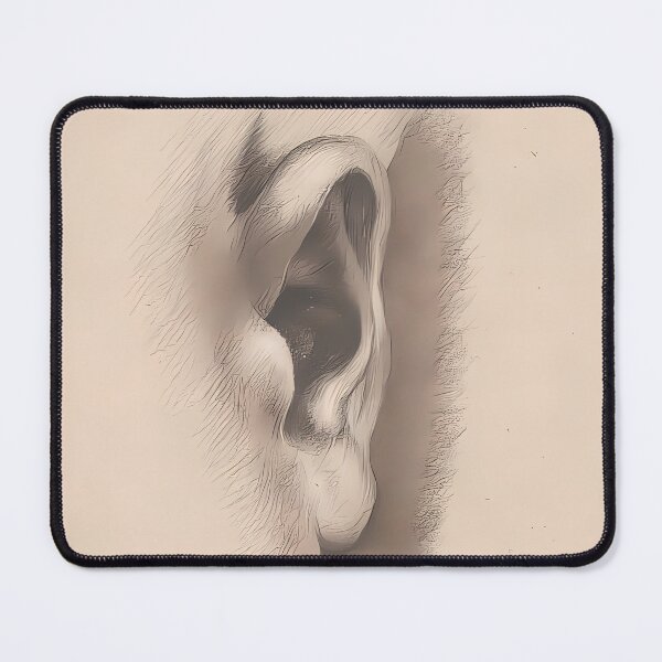 Item preview, Detailed Ear Drawing | Anatomy Art designed and sold by GammaRay.