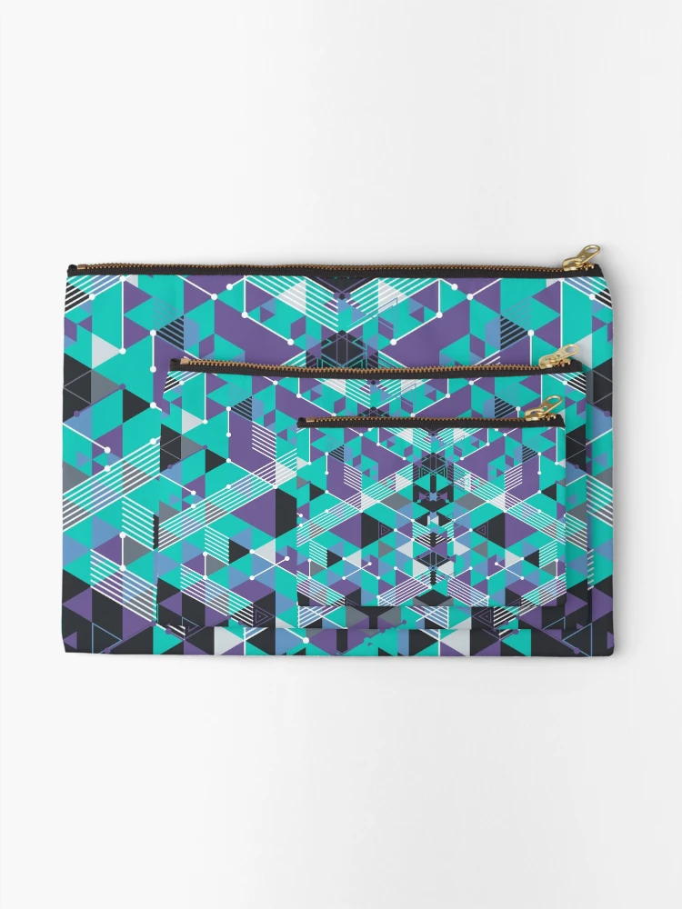 Thumbnail 2 of 4, Zipper Pouch, Triangular designed and sold by hyperite.