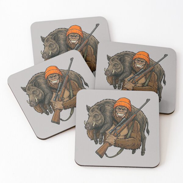 Item preview, Wild Boar Hunting Bigfoot Sasquatch Hunter Deer Season designed and sold by mjohnson9.