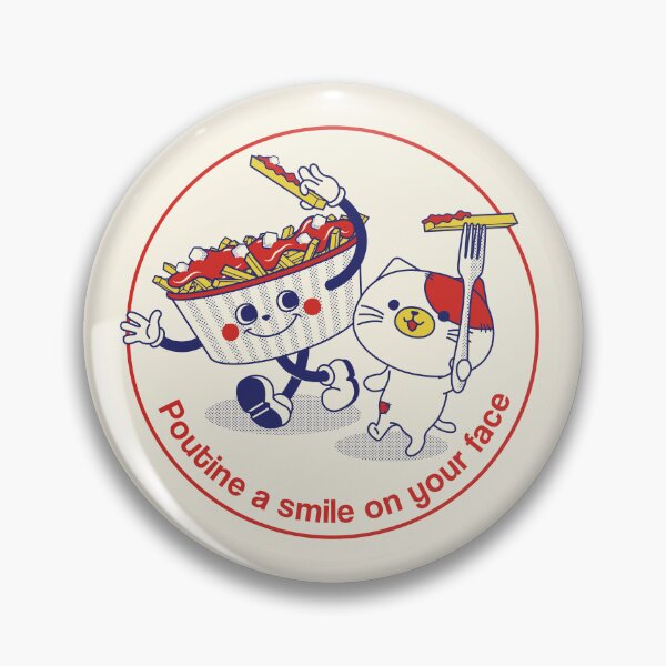 Item preview, Poutine a smile on your face! designed and sold by dorothYAY studio.