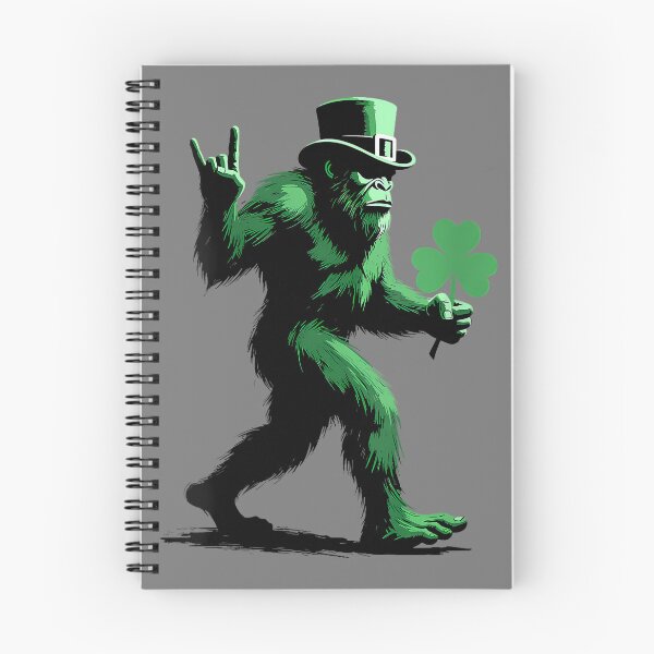 Item preview, Women's St Patricks Day Bigfoot Rock Sasquatch Leprechaun Shamrock V-Neck designed and sold by mjohnson9.