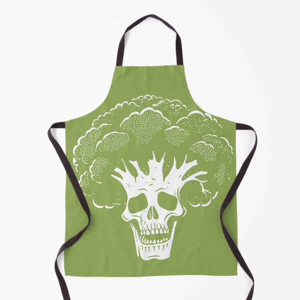 Item preview, broccoli skull designed and sold by SusticiVisual.