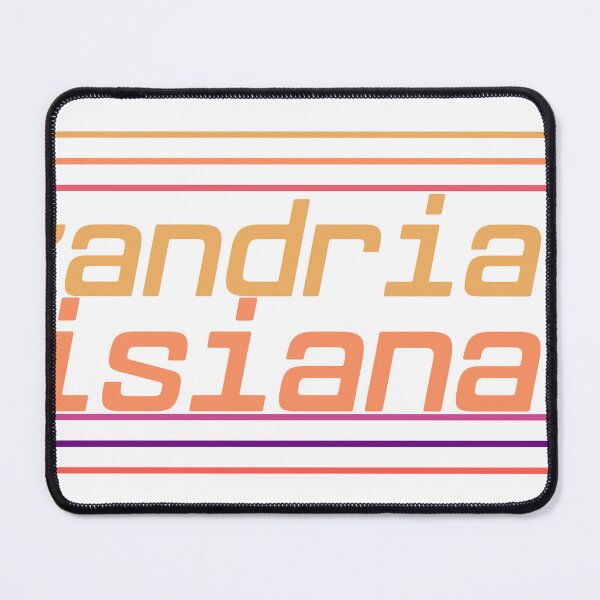 Item preview, Alexandria Louisiana City Marked On Map designed and sold by TheIconSmith.