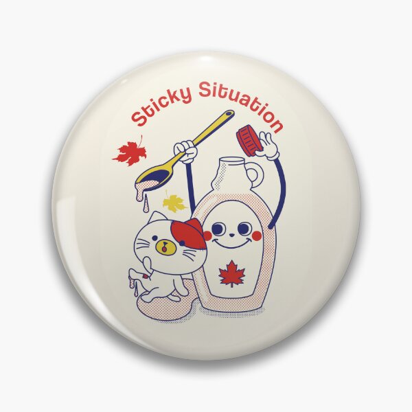 Item preview, Sticky situation designed and sold by dorothYAY studio.