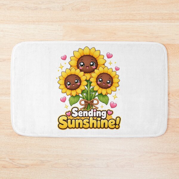 Item preview, Sending Sunshine | Kawaii Sunflower Bouquet Positivity designed and sold by Dulxoz.