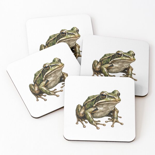 Item preview, Geometric Frog Mosaic designed and sold by filou designs.