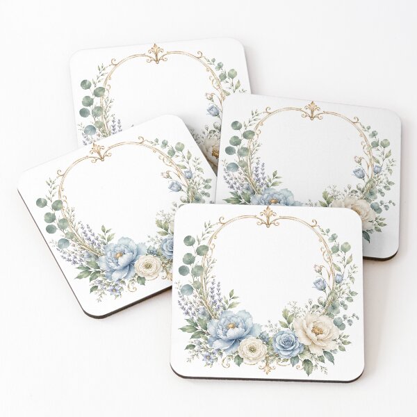 Item preview, Blue Floral Aesthetic designed and sold by PetalGarden.