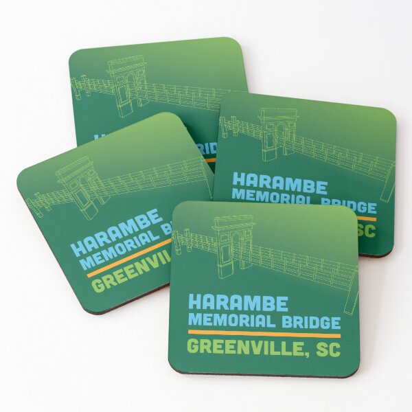 Item preview, Harambe Memorial Bridge Mauldin, SC designed and sold by G-Vegas Mercantile.