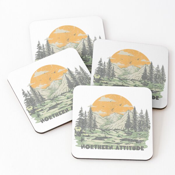 Item preview, Noah Kahan Northern Attitude Retro Mountain Sunset Nature Landscape designed and sold by Ophtizu.
