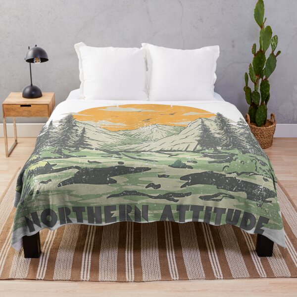 Item preview, Noah Kahan Northern Attitude Retro Mountain Sunset Nature Landscape designed and sold by Ophtizu.