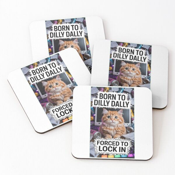 Item preview, Born to Dilly Dally Forced to Lock In designed and sold by OlizaPrint.