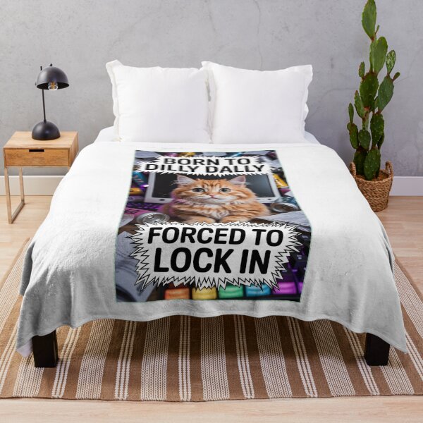 Item preview, Born to Dilly Dally Forced to Lock In designed and sold by OlizaPrint.