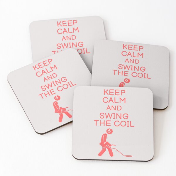 Item preview, Keep Calm and Swing The Coil Funny designed and sold by WearFine.