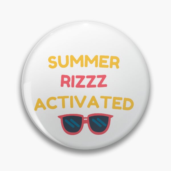 Item preview, SUMMER RIZZZ ACTIVATED graphic is totally giving summer vibes.  designed and sold by ZANU creativity.