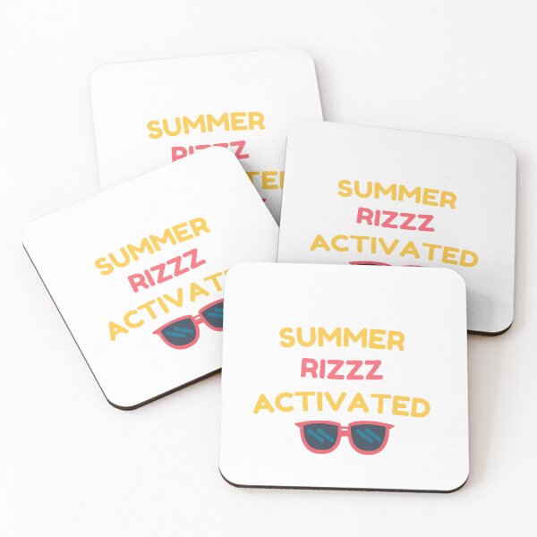 Item preview, SUMMER RIZZZ ACTIVATED graphic is totally giving summer vibes.  designed and sold by ZANU creativity.