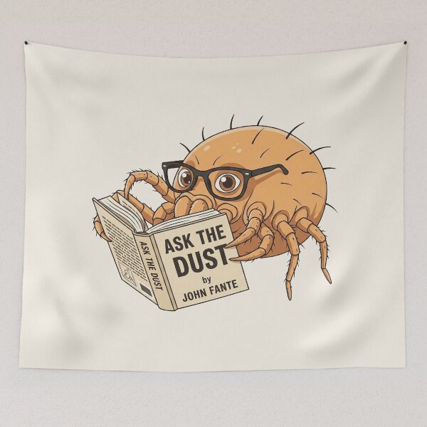 Item preview, ask to dust designed and sold by SusticiVisual.