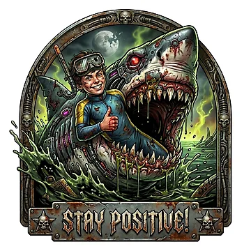 Artwork thumbnail, Stay Positive Sticker by SignalStatic