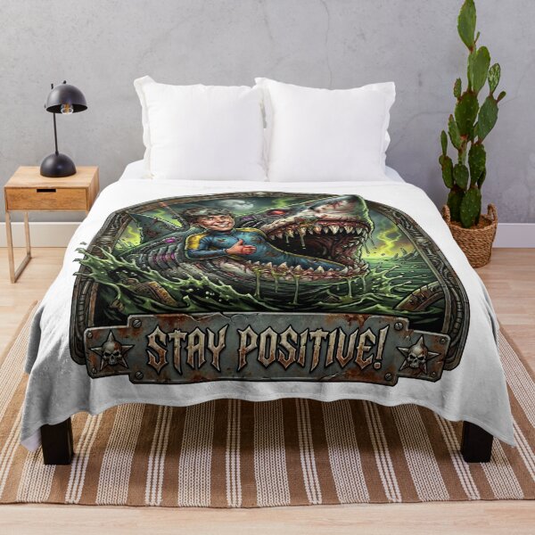 Item preview, Stay Positive Sticker designed and sold by SignalStatic.