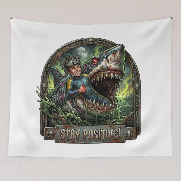 Item preview, Stay Positive Sticker designed and sold by SignalStatic.