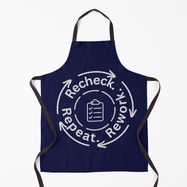 Item preview, Recheck Rework Repeat Audit Humor Accounting Workflow Meme Design designed and sold by FCA SIR MERCH .