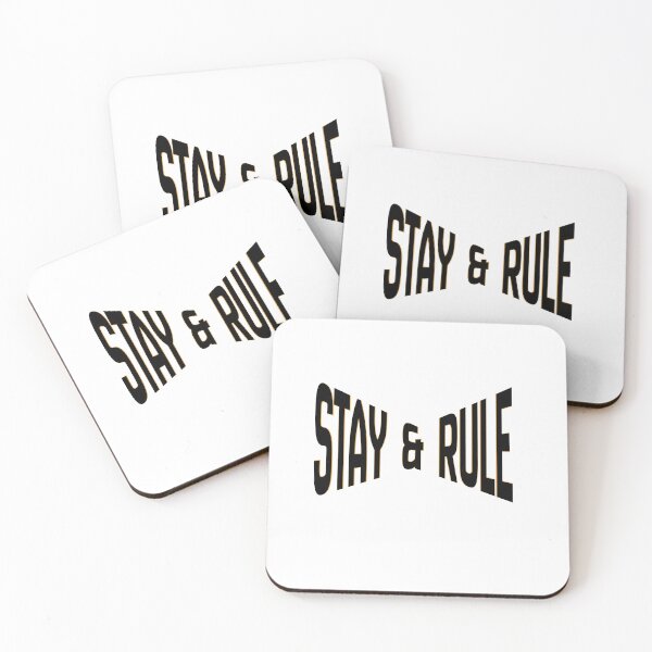 Item preview, Stay and Rule Bold Typography Motivational Quote designed and sold by Rhodes Shop.