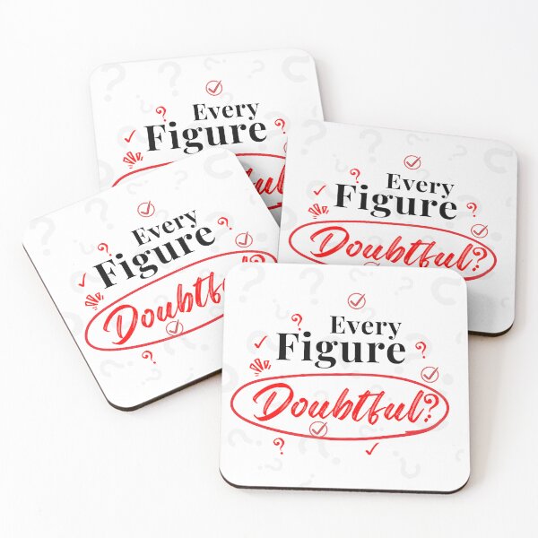 Item preview, Every Figure Doubtful Audit Humor Accounting Student Stress Meme Design designed and sold by FCA SIR MERCH .