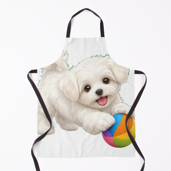 Item preview, Adorable Maltese Puppy Playtime designed and sold by DarVibe Designs.