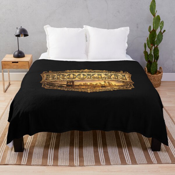 Item preview, Vintage Brooklyn Skyline Typography designed and sold by Les-Ink-Studio.