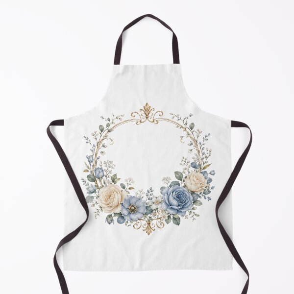 Item preview, Elegant Blue Floral Aesthetic designed and sold by PetalGarden.