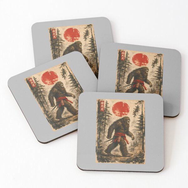 Item preview, Samurai Bigfoot Japanese Vintage Art Gifts Men Women Boy Kid designed and sold by ArleneRowe.