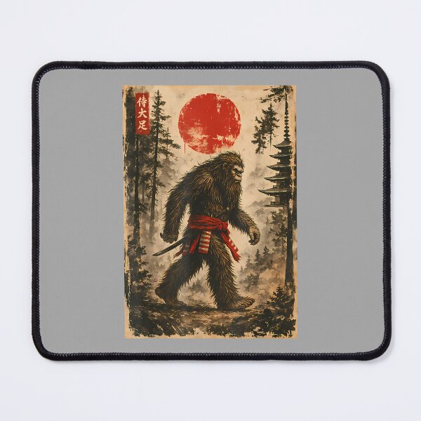 Item preview, Samurai Bigfoot Japanese Vintage Art Gifts Men Women Boy Kid designed and sold by ArleneRowe.