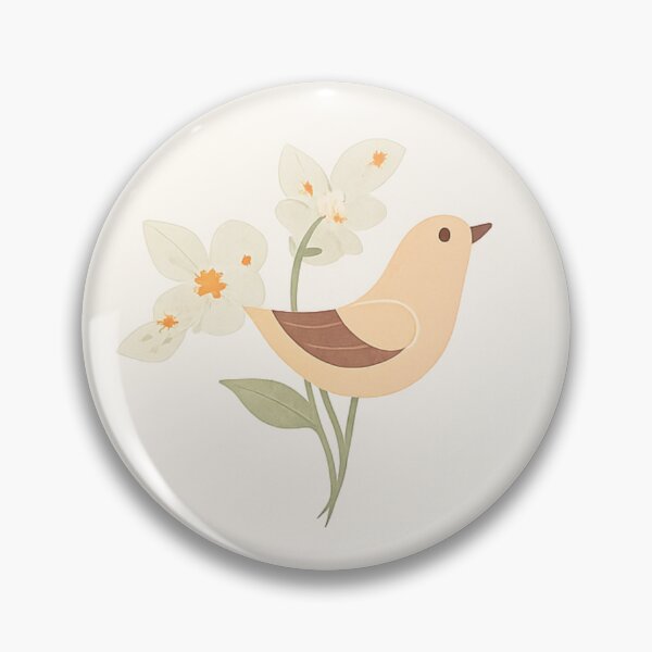 Item preview, Soft Blossom Bird designed and sold by mellow-koko.