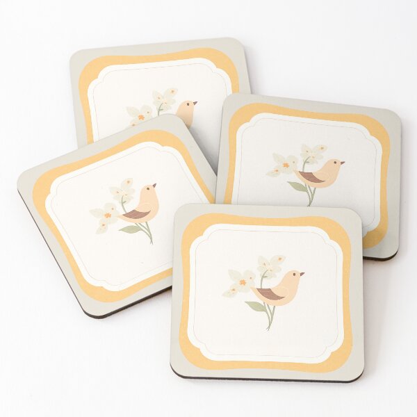 Item preview, Soft Blossom Bird designed and sold by mellow-koko.