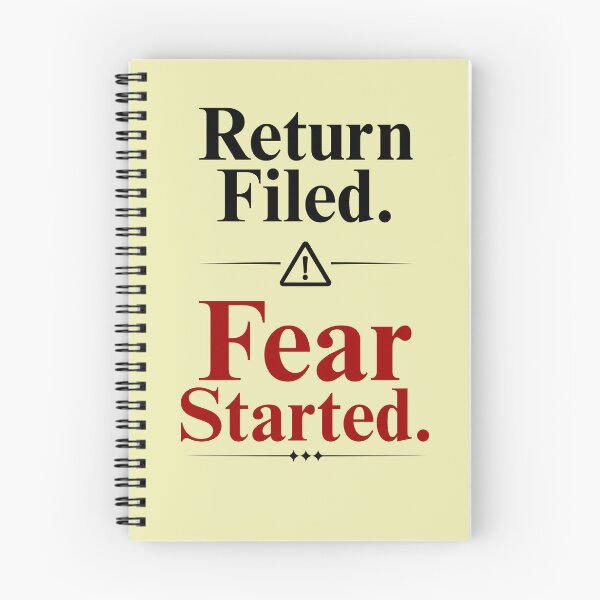 Item preview, Return Filed Fear Started Tax Season Meme Accounting Humor Design designed and sold by FCA SIR MERCH .