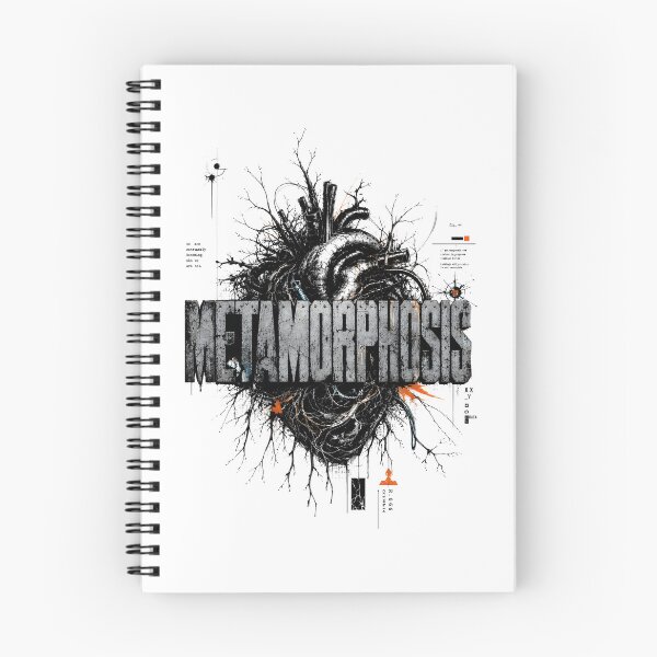 Artikelvorschau, Metamorphosis Industrial Steel - Herzschrift entworfen und verkauft von Dhenin Studio.