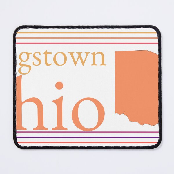 Item preview, Youngstown Ohio City Marked On Map designed and sold by TheIconSmith.