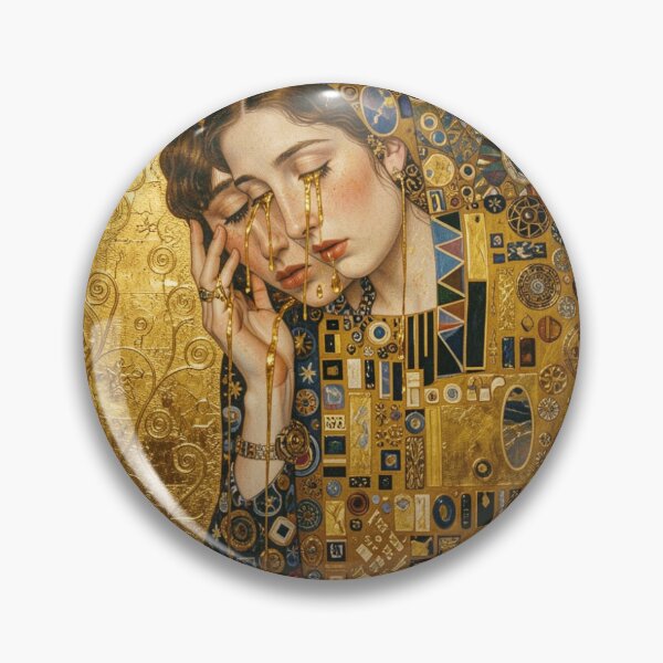Item preview, Golden Duality – Klimt-inspired elegance between ornament, emotion and timeless symbolism designed and sold by FotoworldEdel.