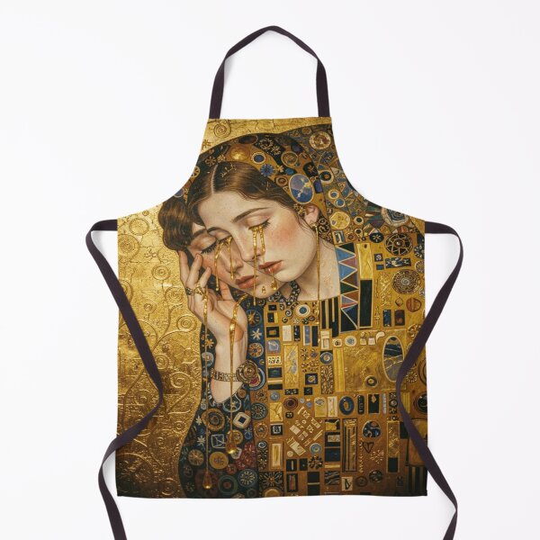 Item preview, Golden Duality – Klimt-inspired elegance between ornament, emotion and timeless symbolism designed and sold by FotoworldEdel.